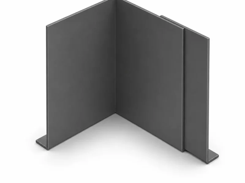 Express Alu Pro Aluminium Fascia 1 Bend 90 Degree Internal Corner