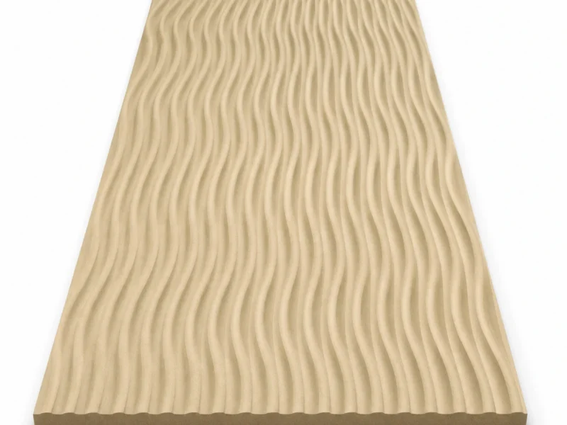 Fab Wave MDF Wall Panel